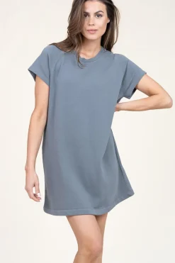 Soft Sweater Dress Hapylife | Grey... | American Vintage | Little Soho