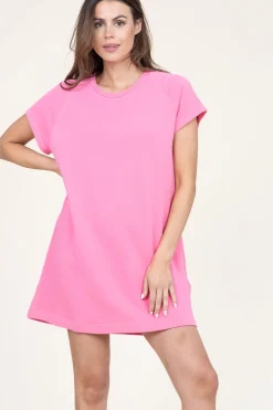 Soft Sweater Dress Hapylife | Pink... | American Vintage | Little Soho