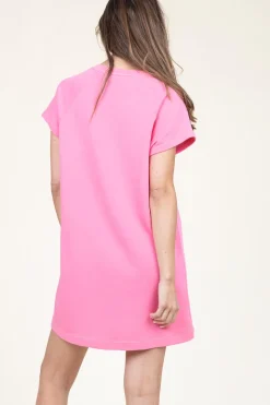 Soft Sweater Dress Hapylife | Pink... | American Vintage | Little Soho