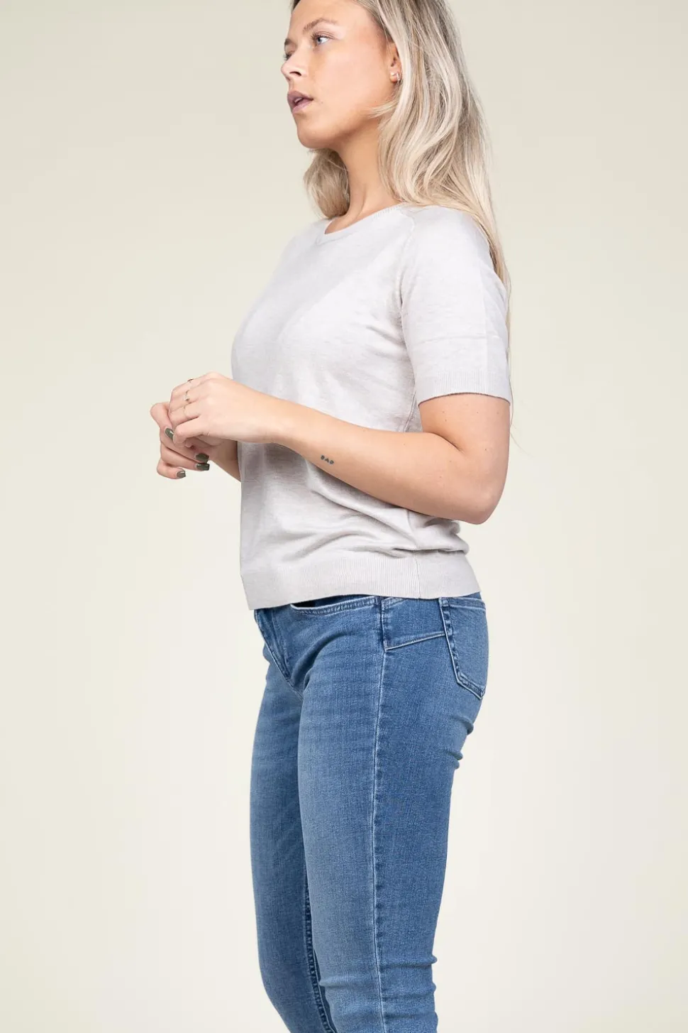Soft Viscose Top Ella | Natural... | Cc Heart | Little Soho