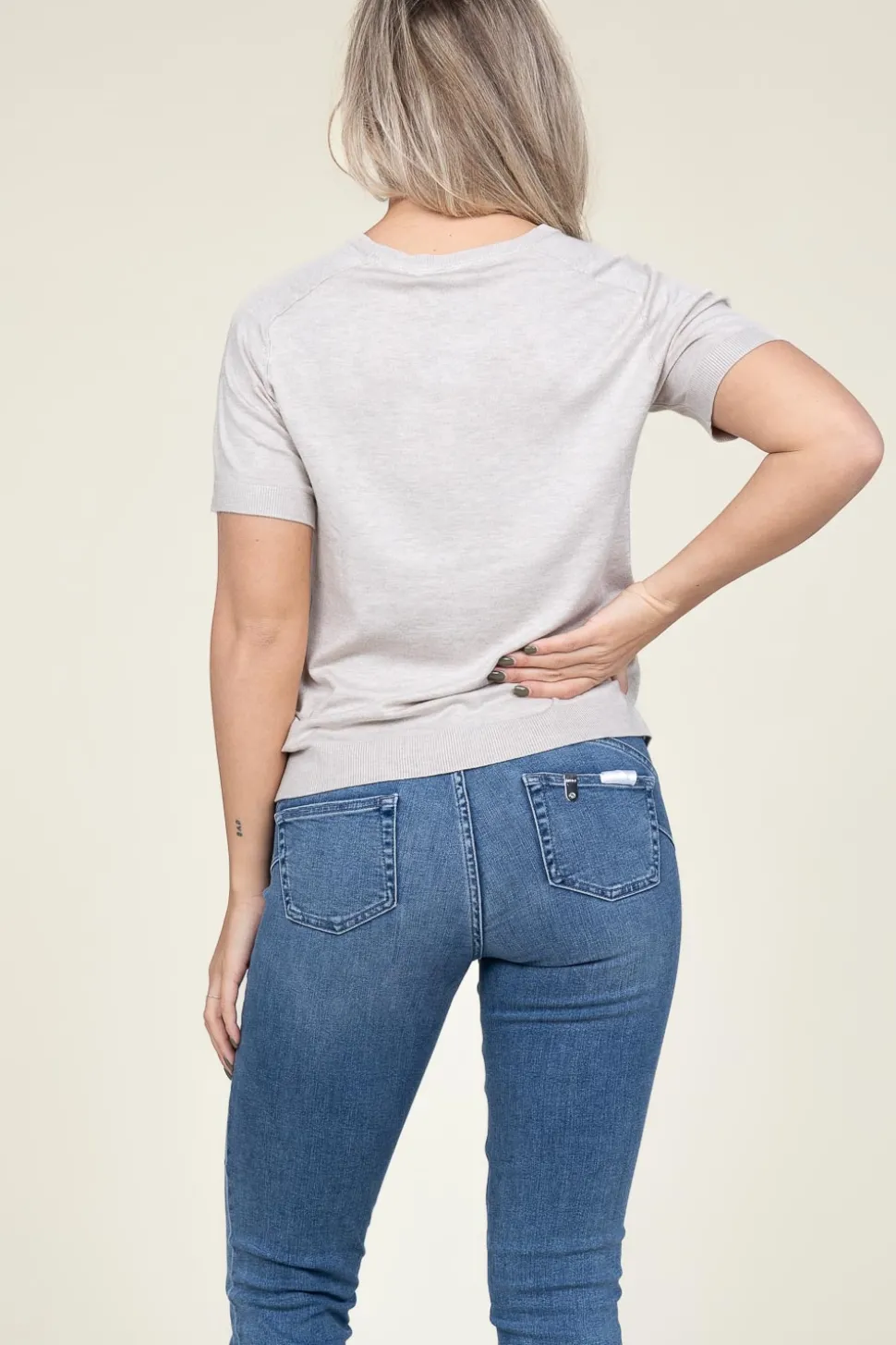 Soft Viscose Top Ella | Natural... | Cc Heart | Little Soho