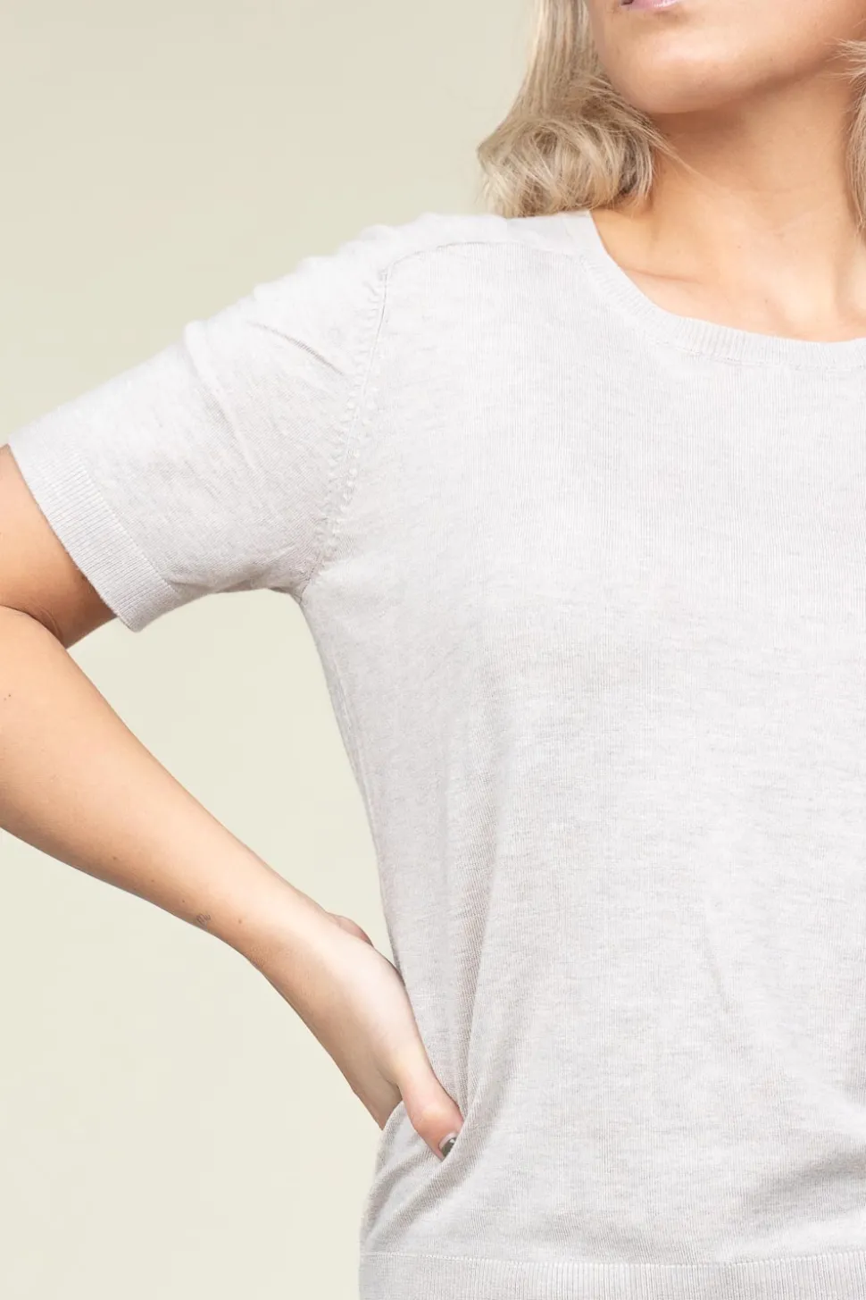 Soft Viscose Top Ella | Natural... | Cc Heart | Little Soho