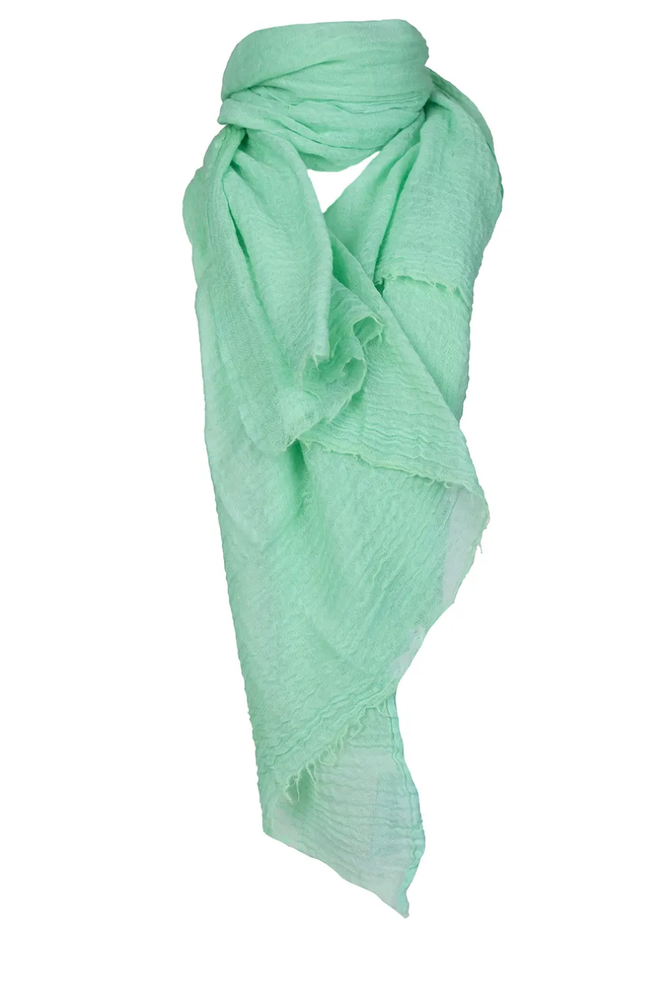 Soft Woolen Scarf Kyra | Green... | Moment Amsterdam | Little Soho