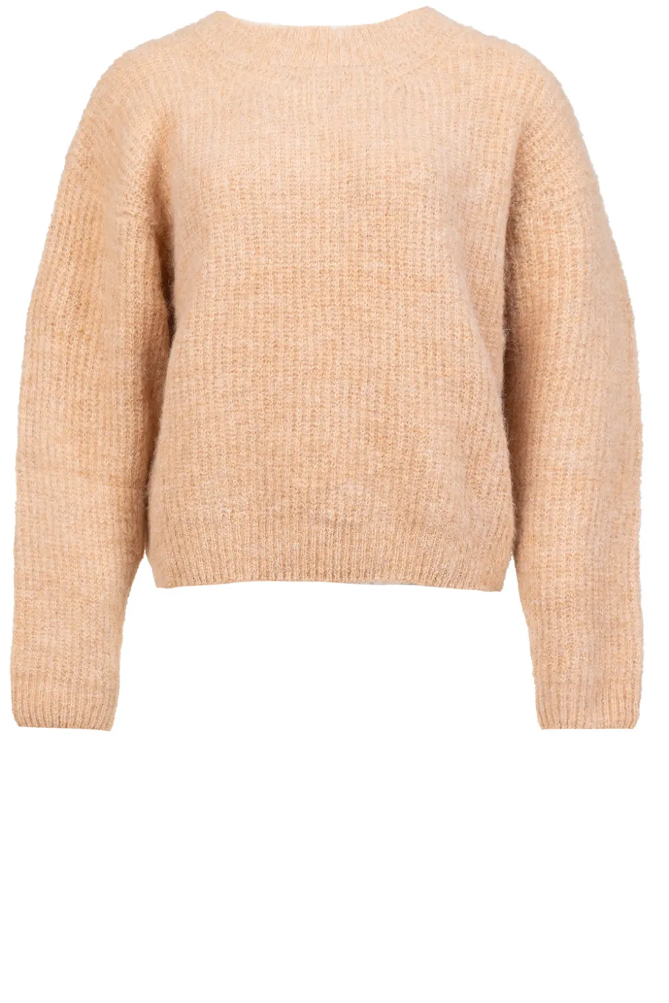 Soft Wool Mix Sweater East | Camel... | American Vintage | Little Soho