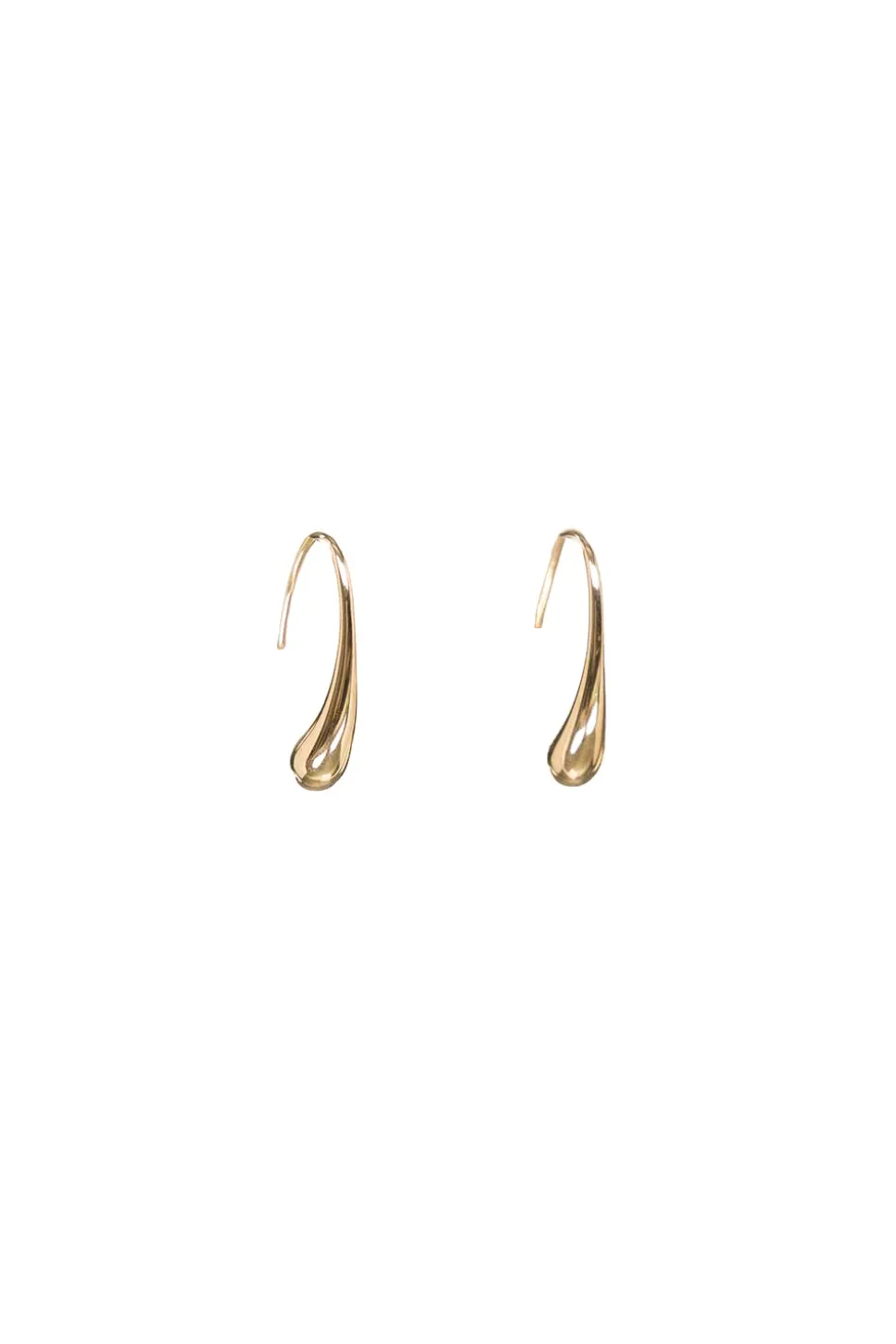 Stainless Steel Gold Plated Earrings Melt | Gold... | Bandhu | Little Soho