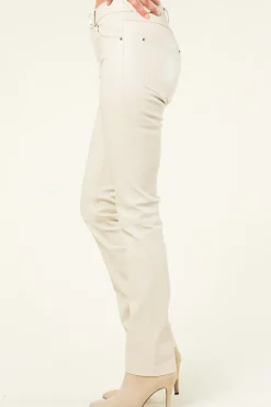 Stretch Leather Pants Amary | Natural... | Studio Ar | Little Soho