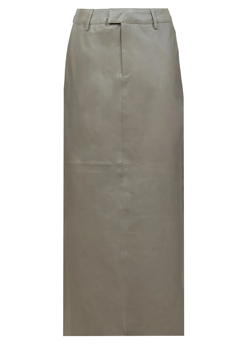 Stretch Leather Pencil Skirt Lori | Green... | Alter Ego | Little Soho