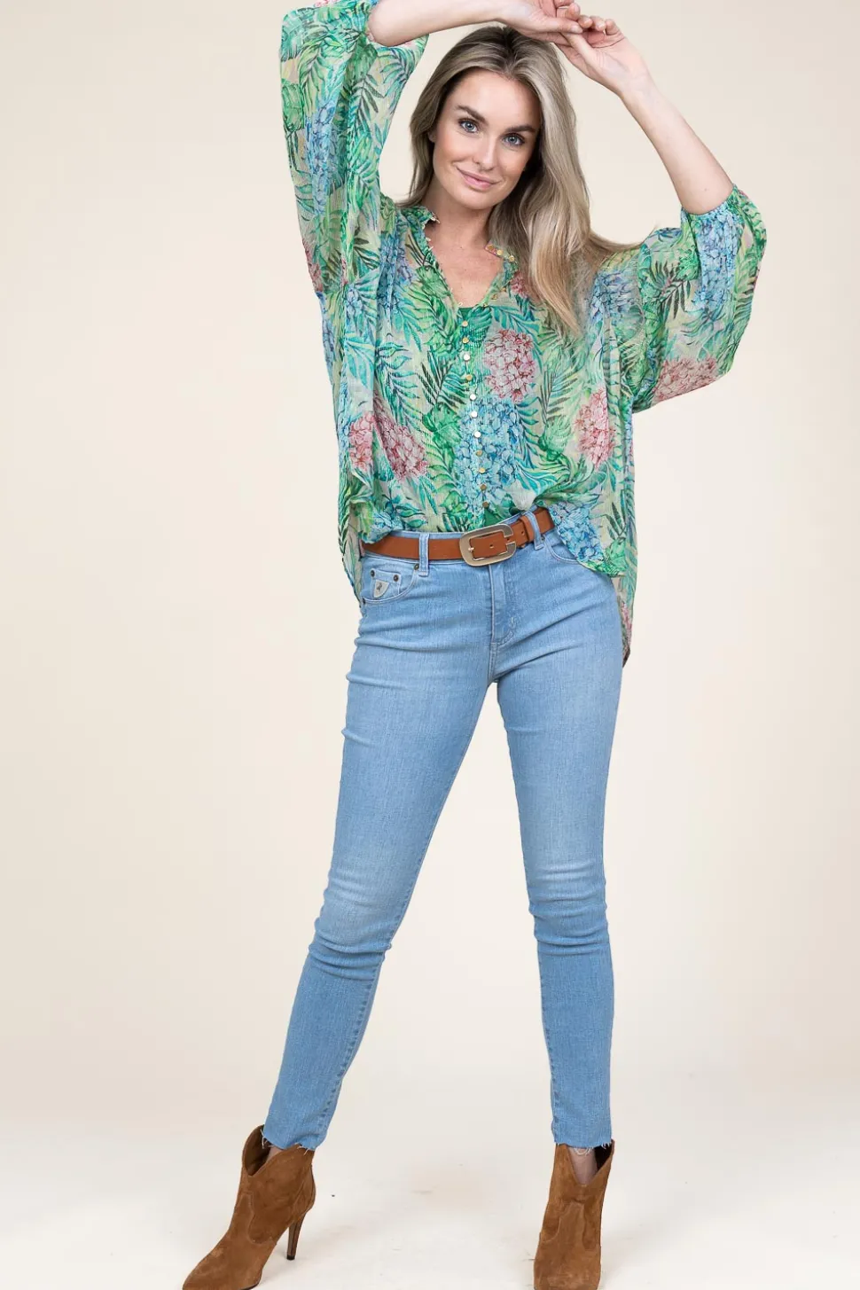 Stretch Skinny Jeans Celia | Blue... | Lois Jeans | Little Soho