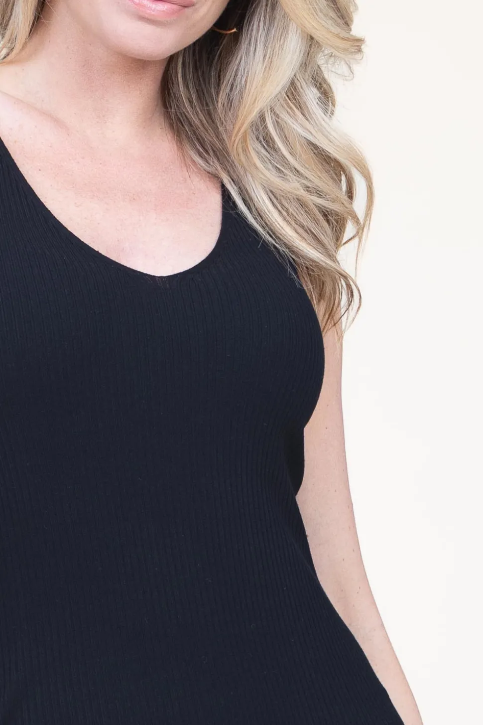 Stretch Tricot Maxi Dress Como | Black... | Second Female | Little Soho