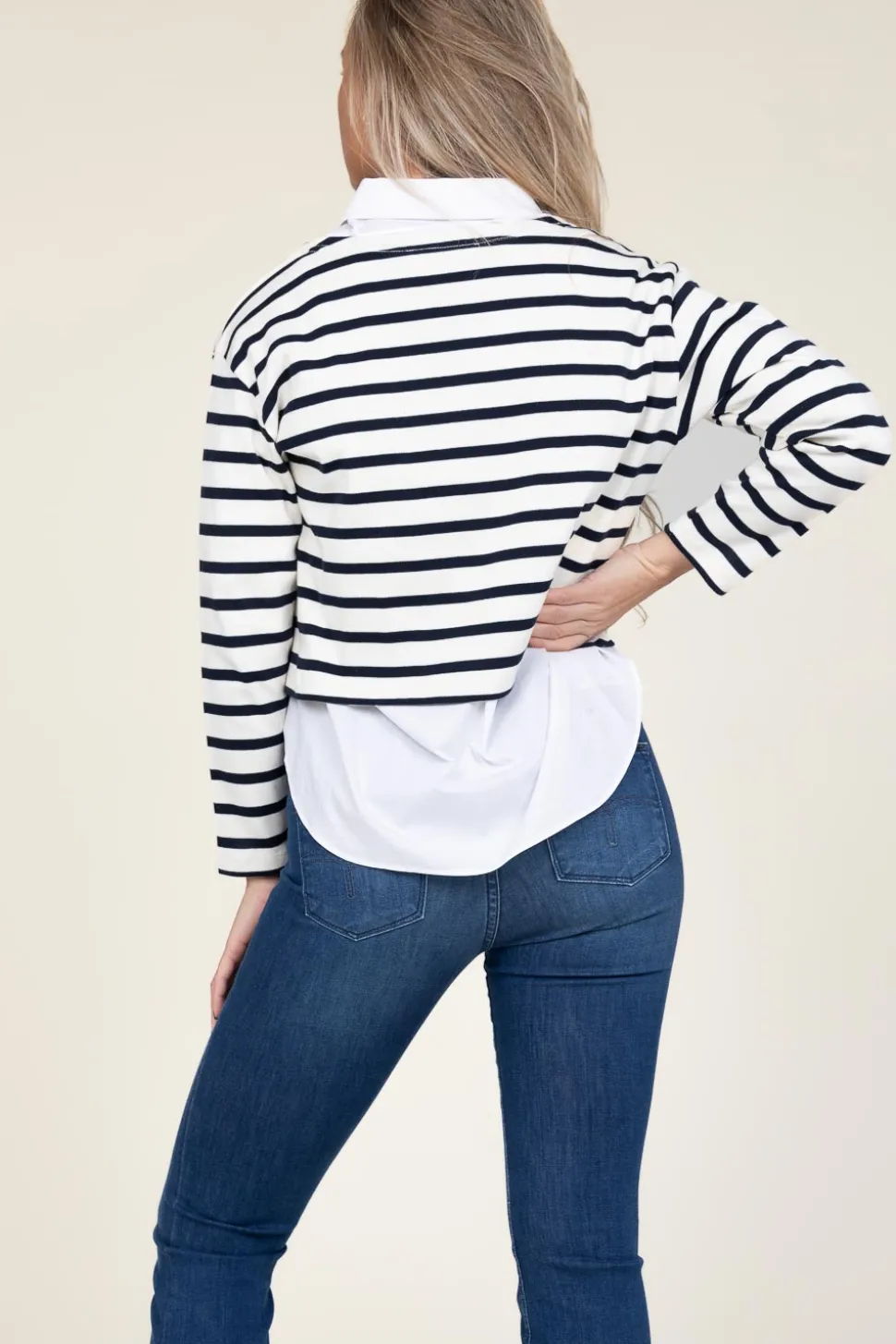 Striped Sweater Classic | Natural... | Co'Couture | Little Soho