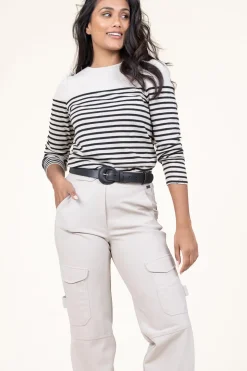 Striped Top Palki | Natural... | Ba&Sh | Little Soho