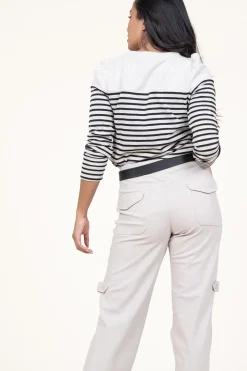 Striped Top Palki | Natural... | Ba&Sh | Little Soho