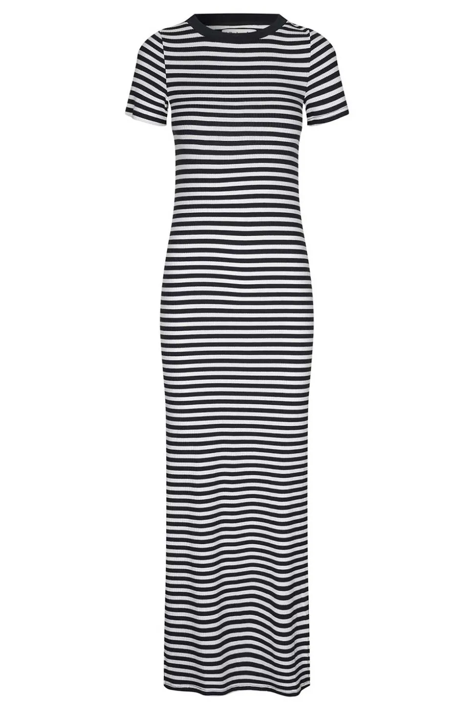 Striped Tricot Maxi Dress Christine | Blue... | Lollys Laundry | Little Soho