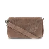 Suede Shoulder Bag Texas | Beige... | Depeche | Little Soho
