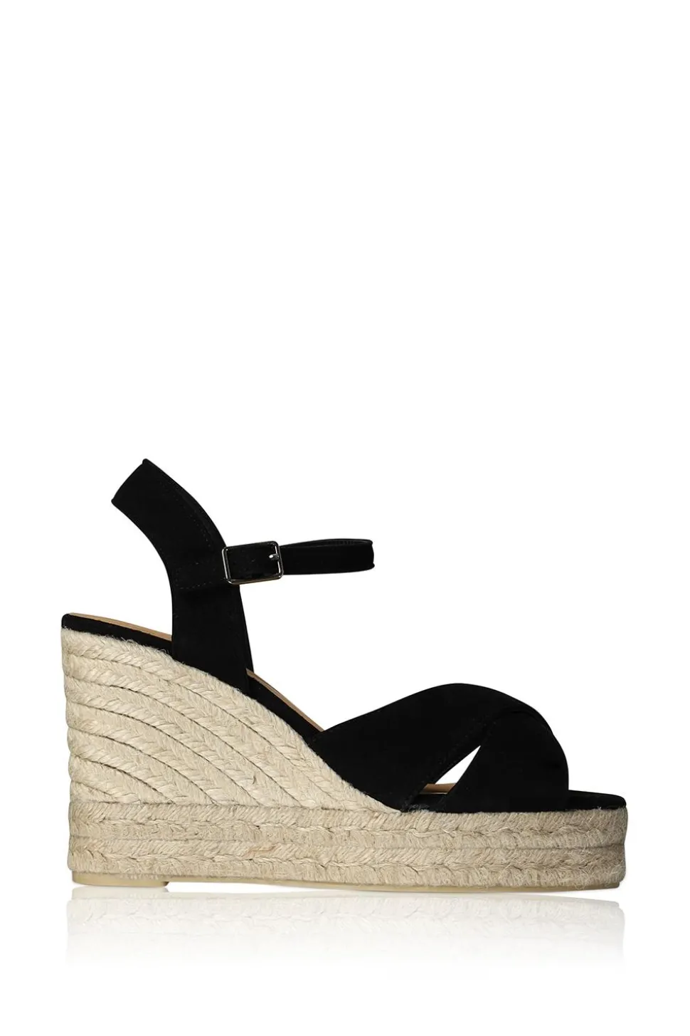 Suede Wedges Blaudell | Black... | Castaner | Little Soho