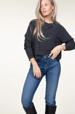 Super Soft Sweater Heather | Black... | American Vintage | Little Soho