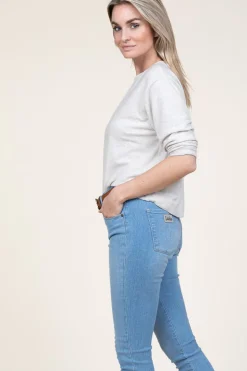Super Soft Sweater Heather | Grey... | American Vintage | Little Soho
