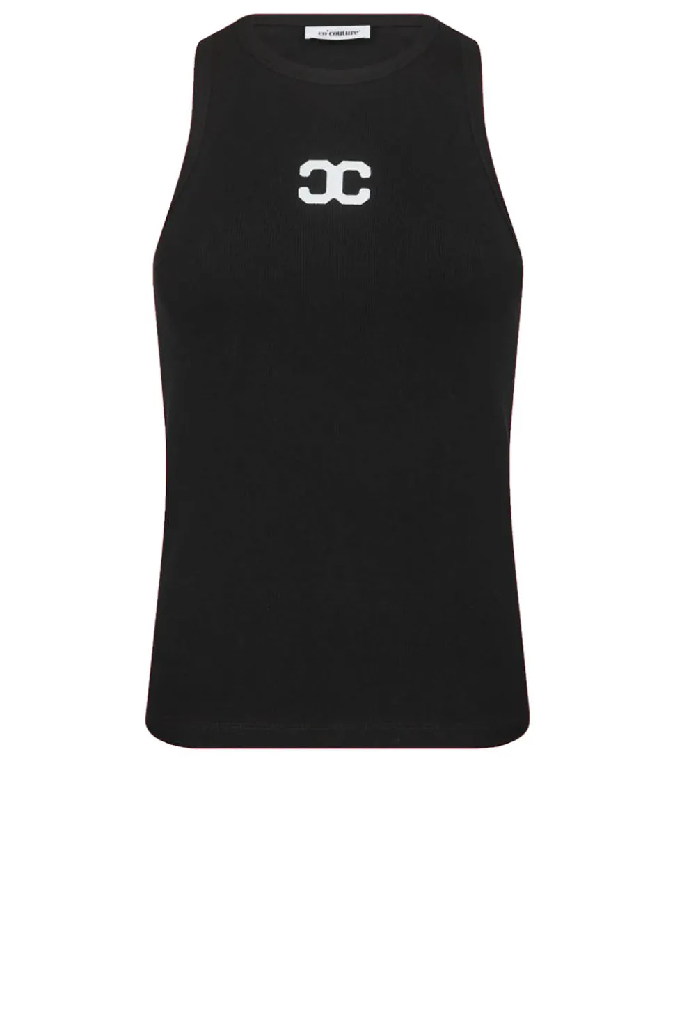 Tanktop With Logo Sahara | Black... | Co'Couture | Little Soho