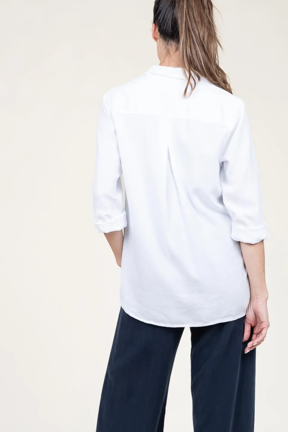 Tencel Blouse Kyra | White... | Bella Dahl | Little Soho