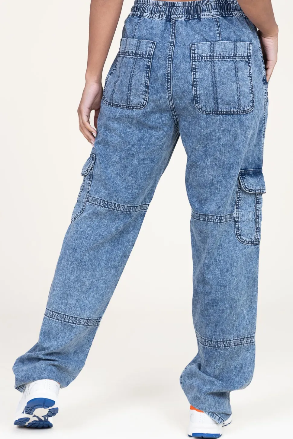 Tencel Denim Cargo Jeans Benson | Blue... | Co'Couture | Little Soho