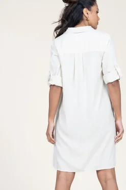 Tencel Dress Lisa | Beige... | Bella Dahl | Little Soho