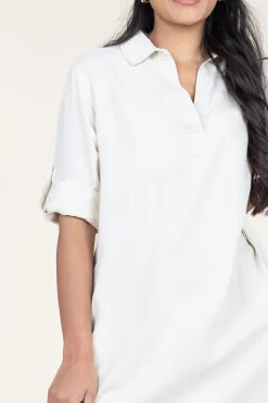 Tencel Dress Lisa | Beige... | Bella Dahl | Little Soho