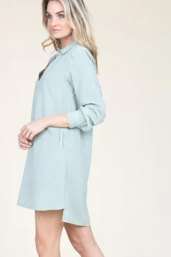 Tencel Dress Lisa | Green... | Bella Dahl | Little Soho