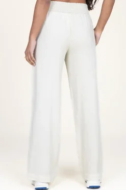 Tencel Wide Leg Pants Iris | Beige... | Bella Dahl | Little Soho