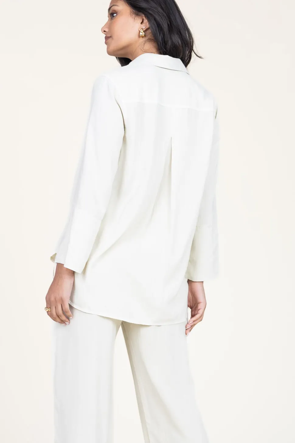 Tencil Blouse Kyra | Beige... | Bella Dahl | Little Soho
