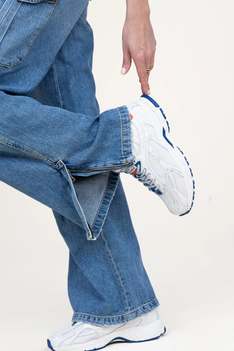 The Re-Run City Recycled Sneaker | Orange... | Mercer | Little Soho