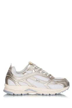 The Re-Run Vintage Sneaker | Gold... | Mercer | Little Soho