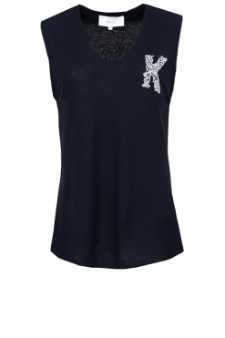 Top With Embroidery Bobfean | Black... | Kocca | Little Soho