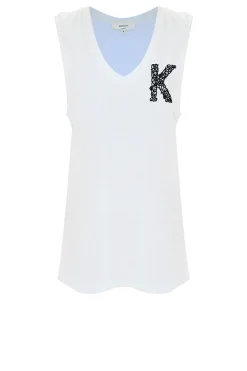 Top With Embroidery Bobfean | White... | Kocca | Little Soho