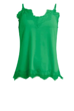Top With Lace Details Puck | Green... | Cc Heart | Little Soho