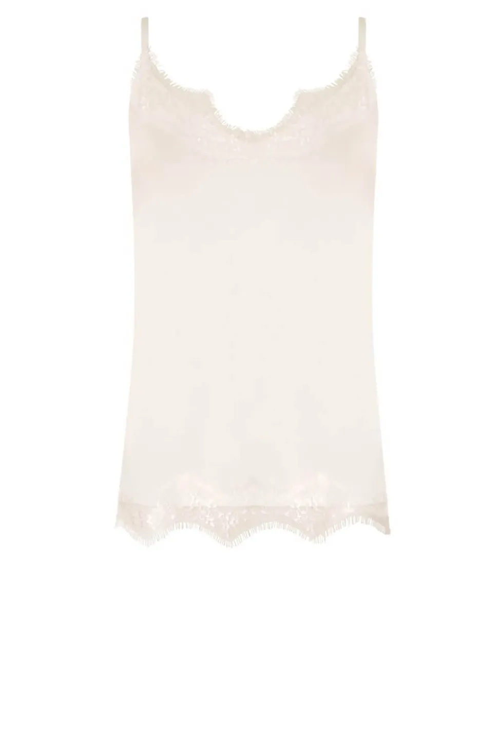 Top With Lace Details Puck | Natural... | Cc Heart | Little Soho