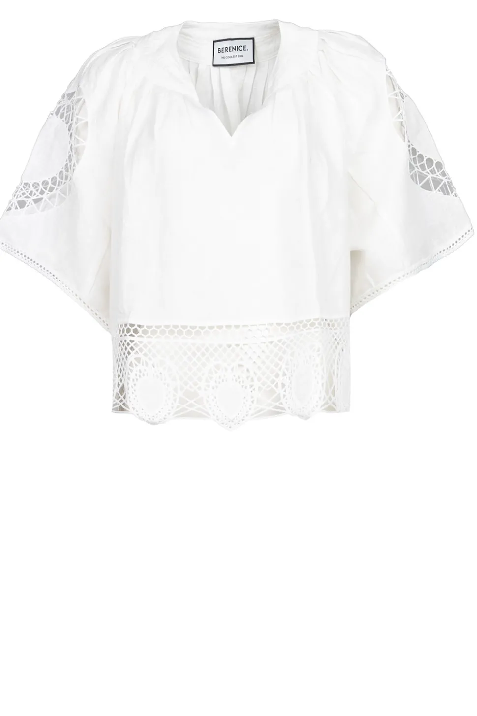 Top With Openwork Details Talula | Natural... | Berenice | Little Soho