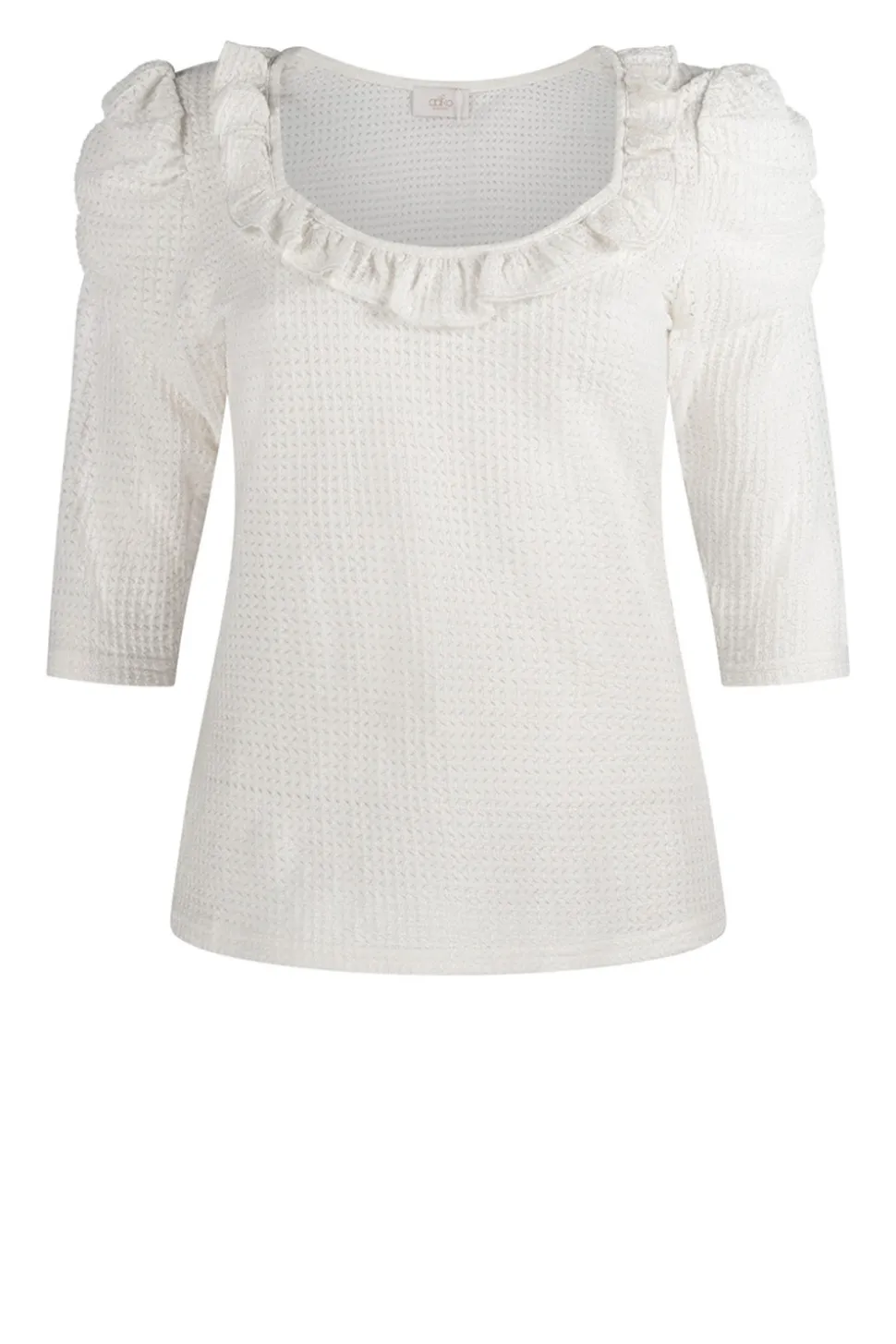Top With Ruffles Vanita | White... | Aaiko | Little Soho