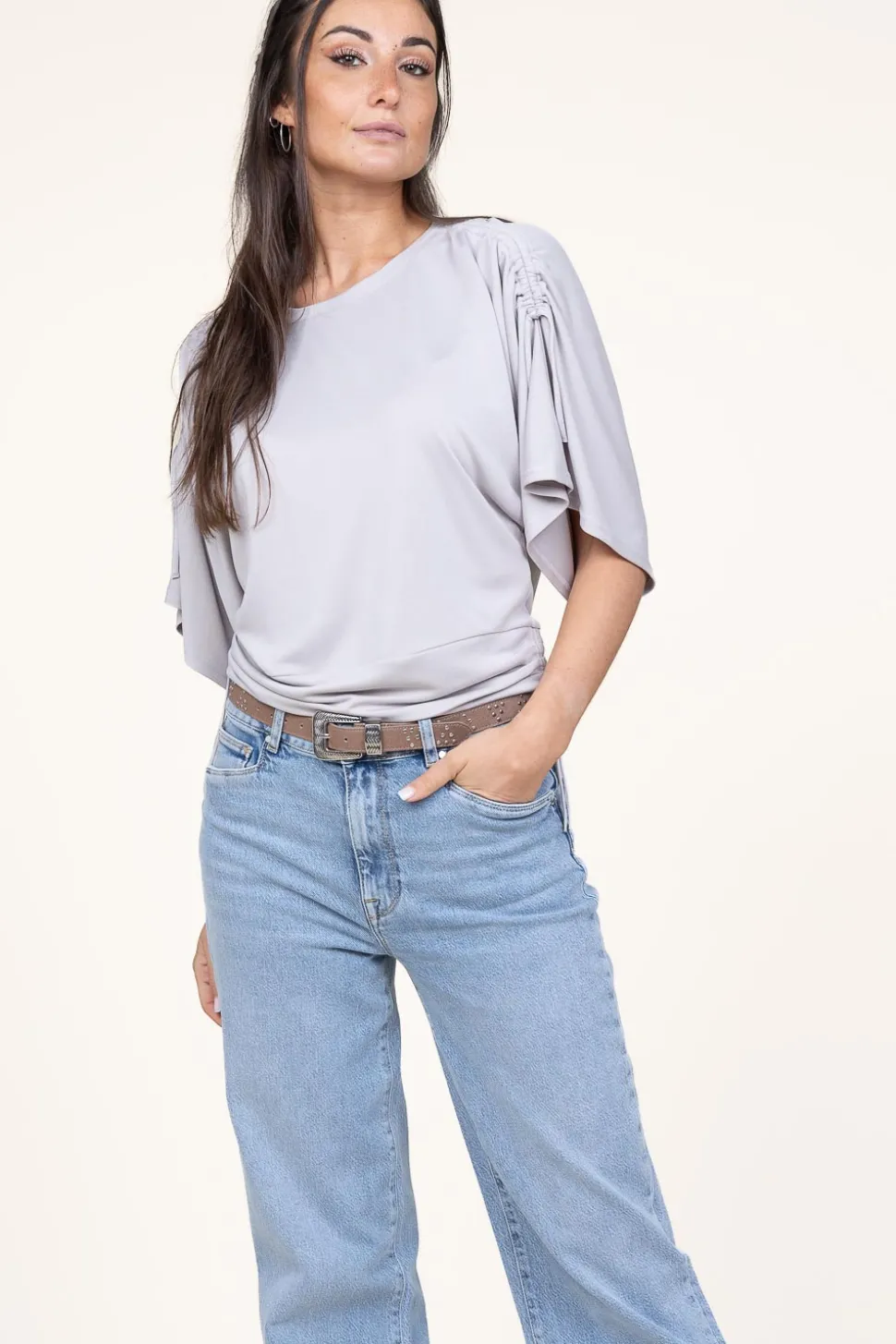 Top With Smocked Details Cles | Natural... | Dante 6 | Little Soho