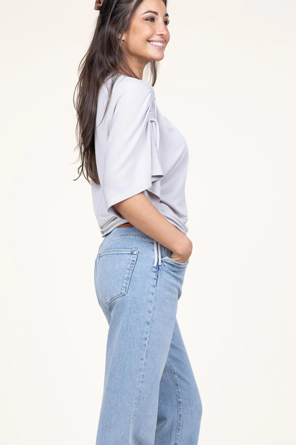 Top With Smocked Details Cles | Natural... | Dante 6 | Little Soho