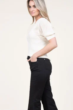Top With Transparant Top Ellen | Natural... | Aaiko | Little Soho