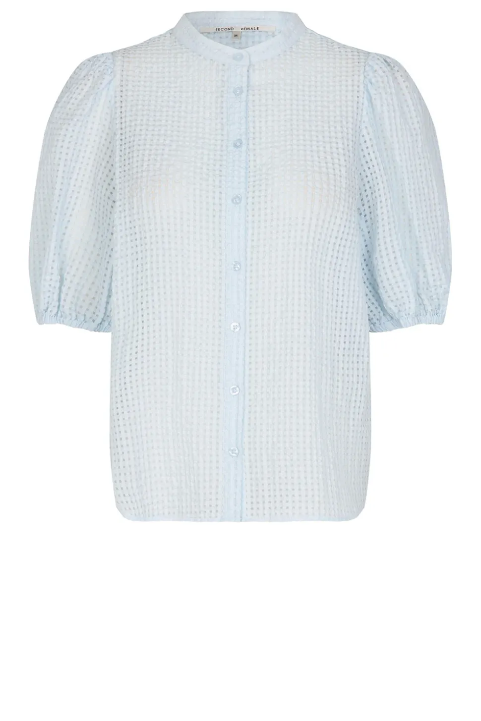 Transparant Blouse Tascha | Blue... | Second Female | Little Soho
