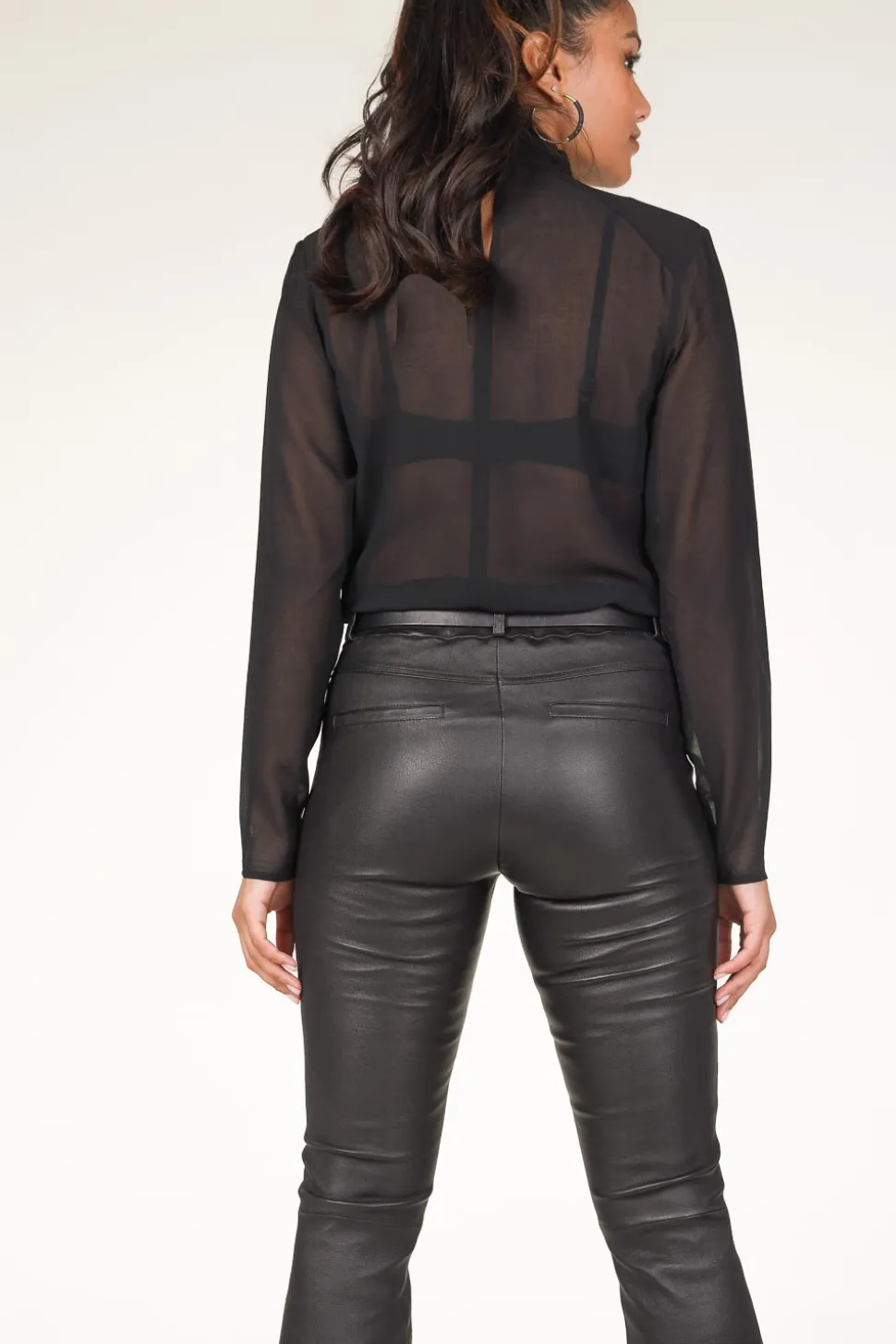 Transparant Top Rapollo | Black... | Dante 6 | Little Soho