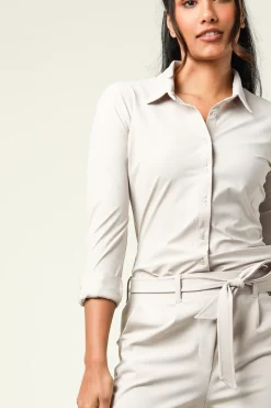 Travelwear Blouse Petite | Cement... | D-Etoiles Casiope | Little Soho