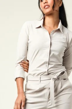 Travelwear Blouse Petite | Cement... | D-Etoiles Casiope | Little Soho