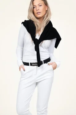 Travelwear Blouse Petite | White... | D-Etoiles Casiope | Little Soho