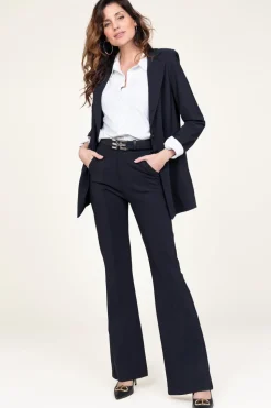 Travelwear High Waist Flared Pants Good | Black... | D-Etoiles Casiope | Little Soho