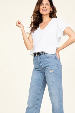 Travelwear T-Shirt Alizee | White... | D-Etoiles Casiope | Little Soho