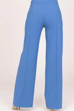 Travelwear Wide Leg Pants Trixie | Blue... | D-Etoiles Casiope | Little Soho