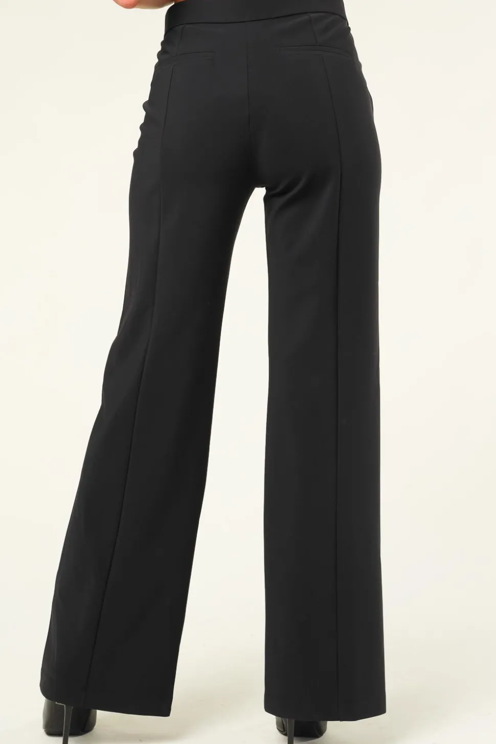 Travelwear Wide Leg Trousers Trixie | Black... | D-Etoiles Casiope | Little Soho