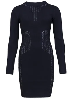 Tricot Dress Natalia | Black... | Patrizia Pepe | Little Soho